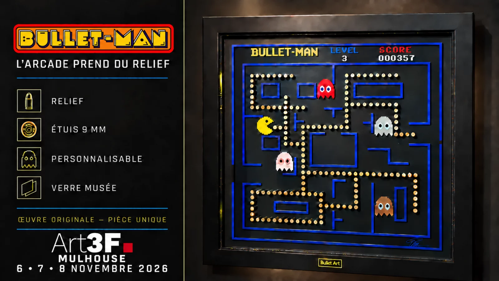 Bullet-Man rejoint les Bullet Invaders
