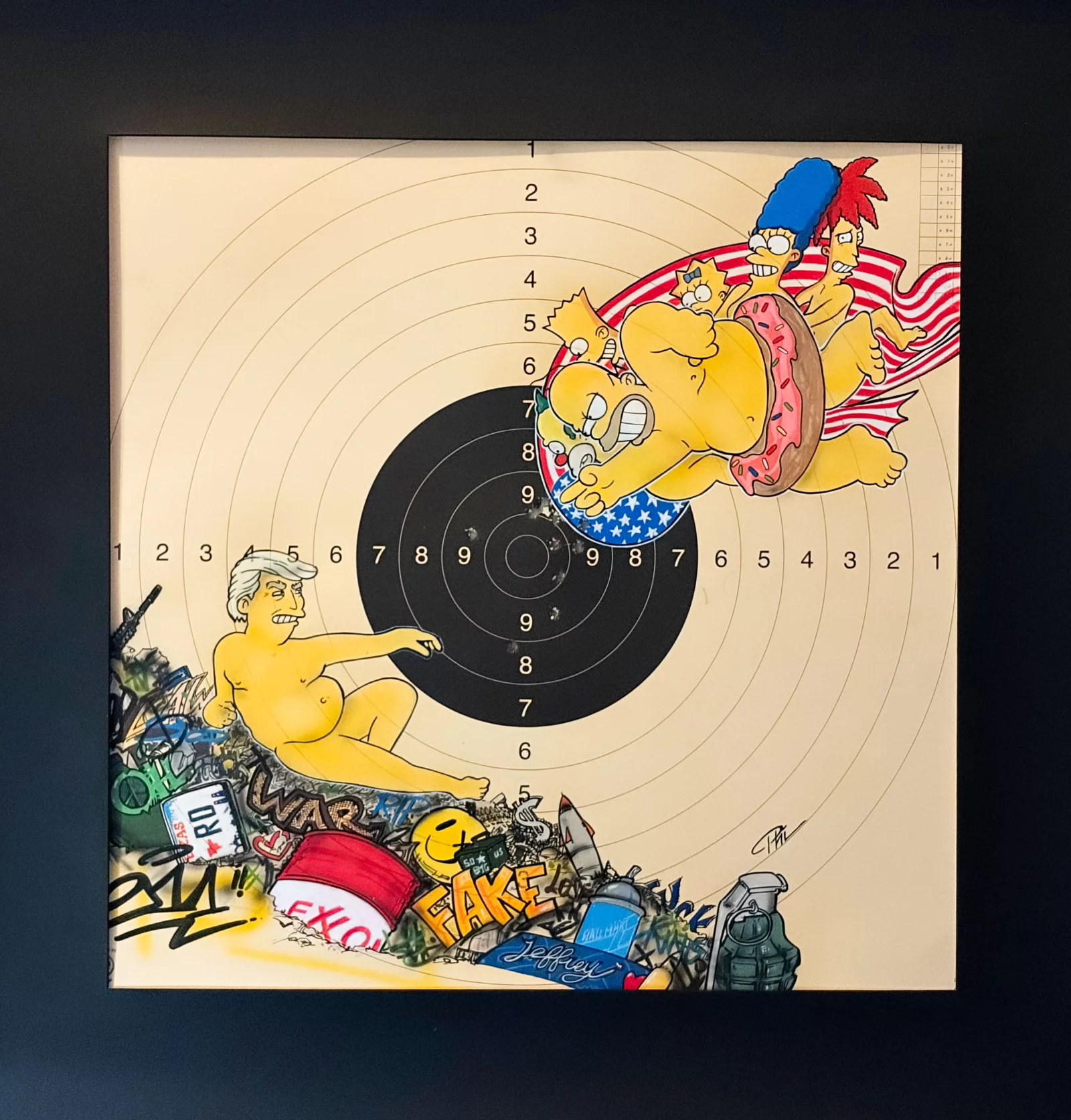 The création of Target