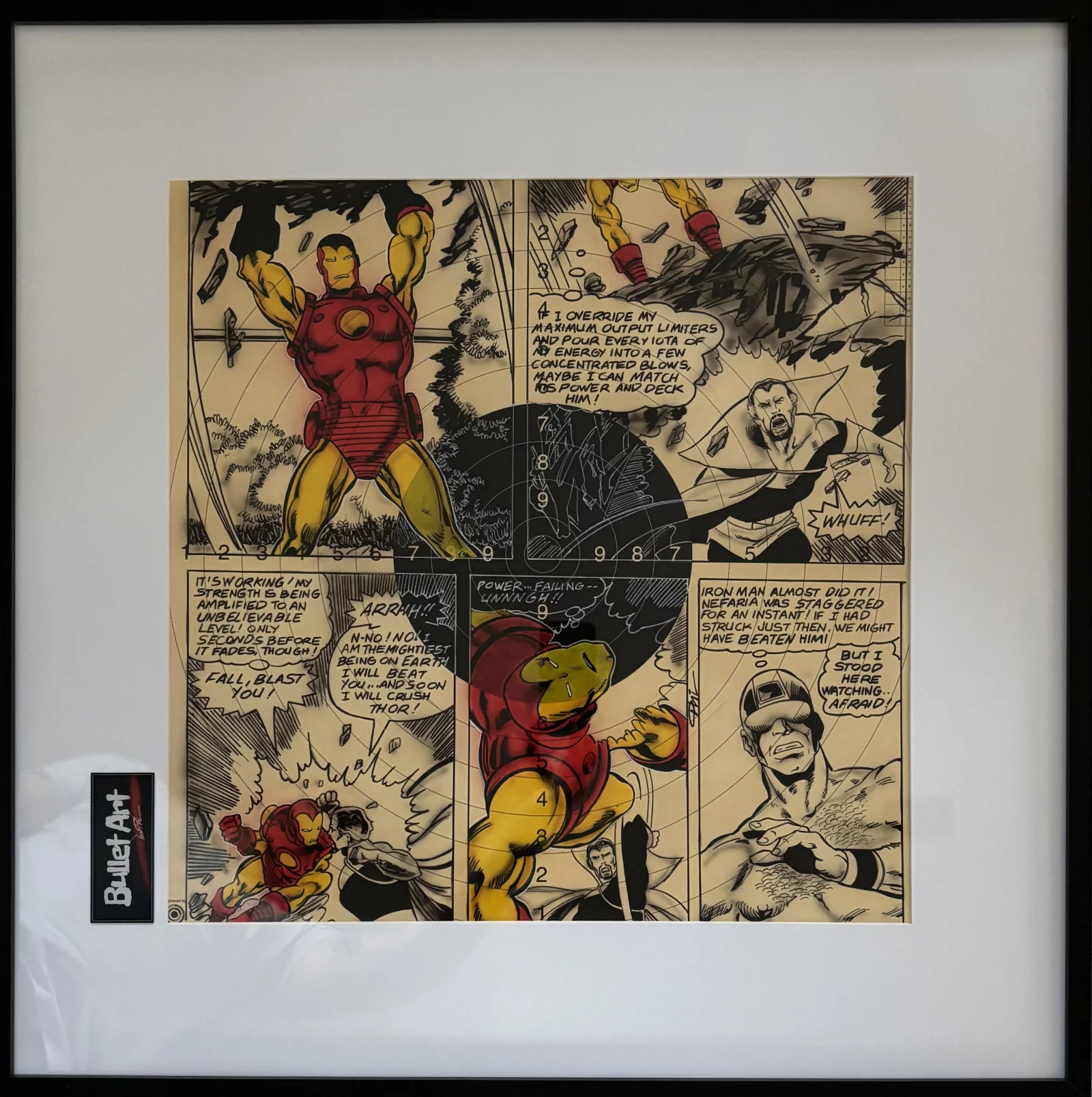 Armure surchargées, combat engagé