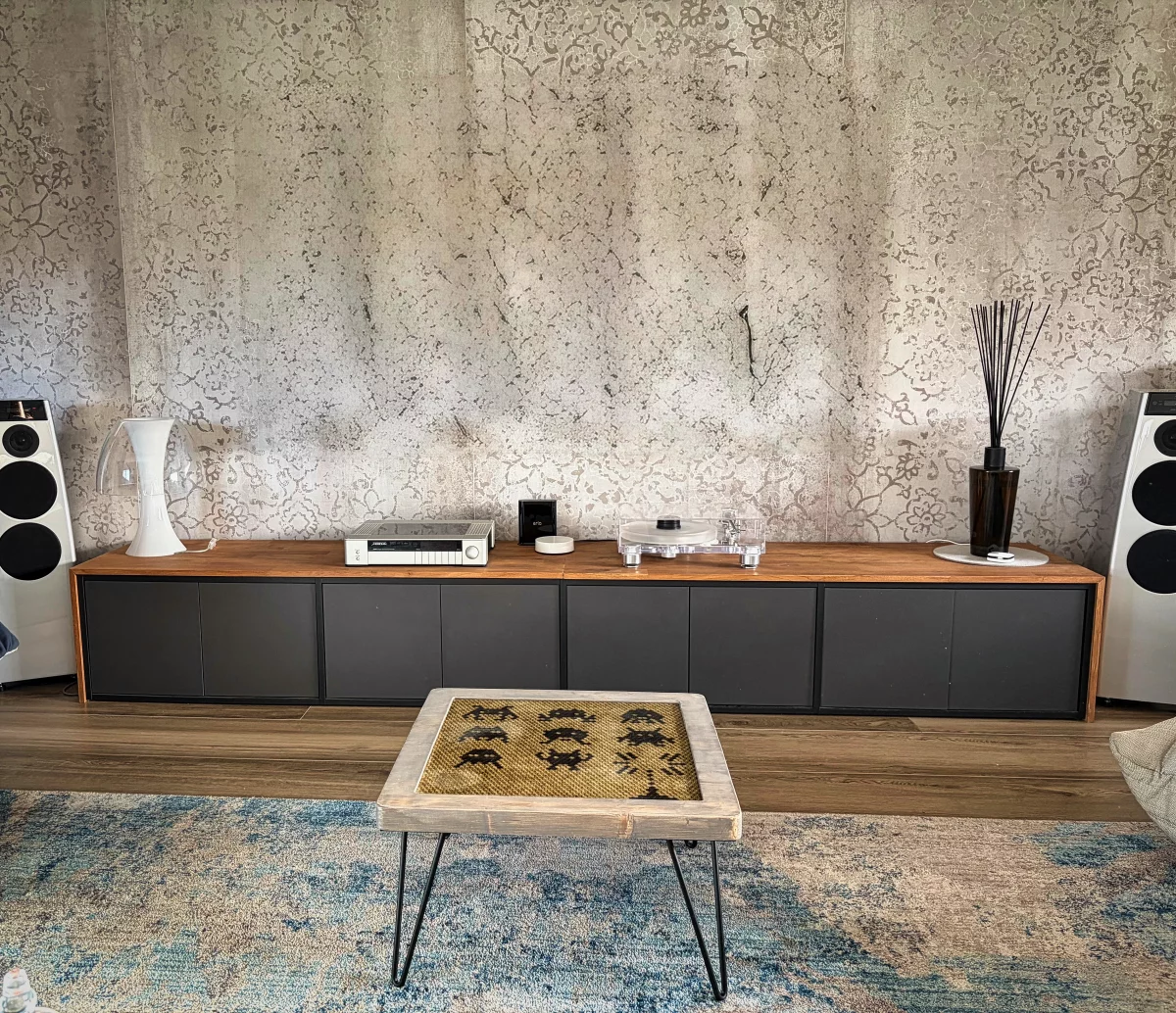 Table basse 6 figurines