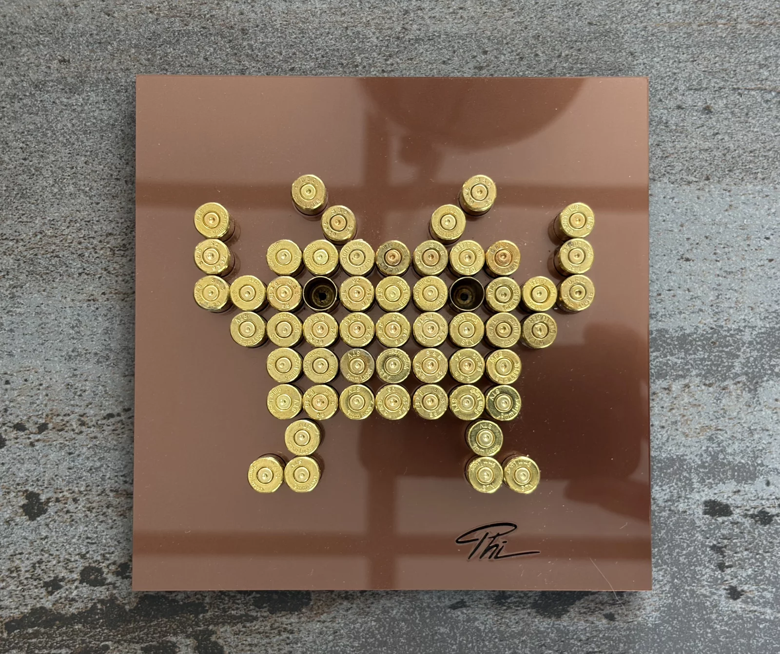 INV-08-ECHO bronze métal
