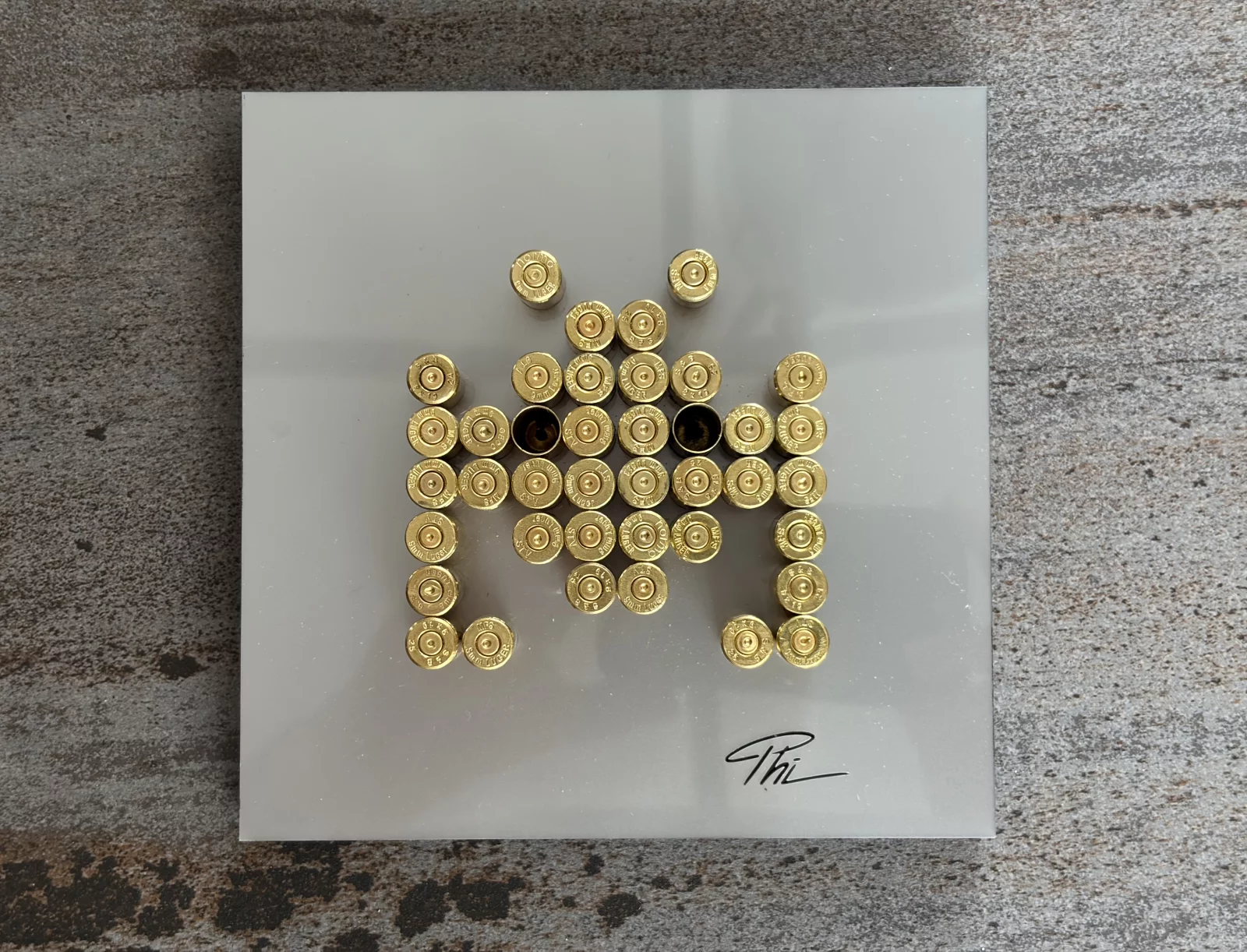 INV-10-argent métal