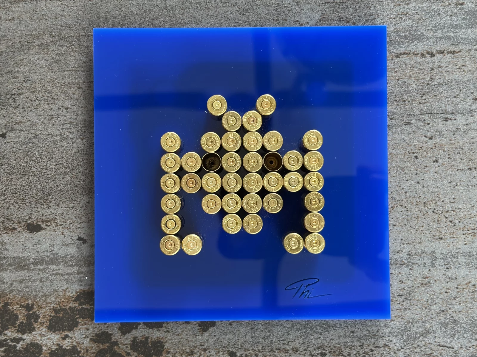 INV-10-VEX bleu brillant