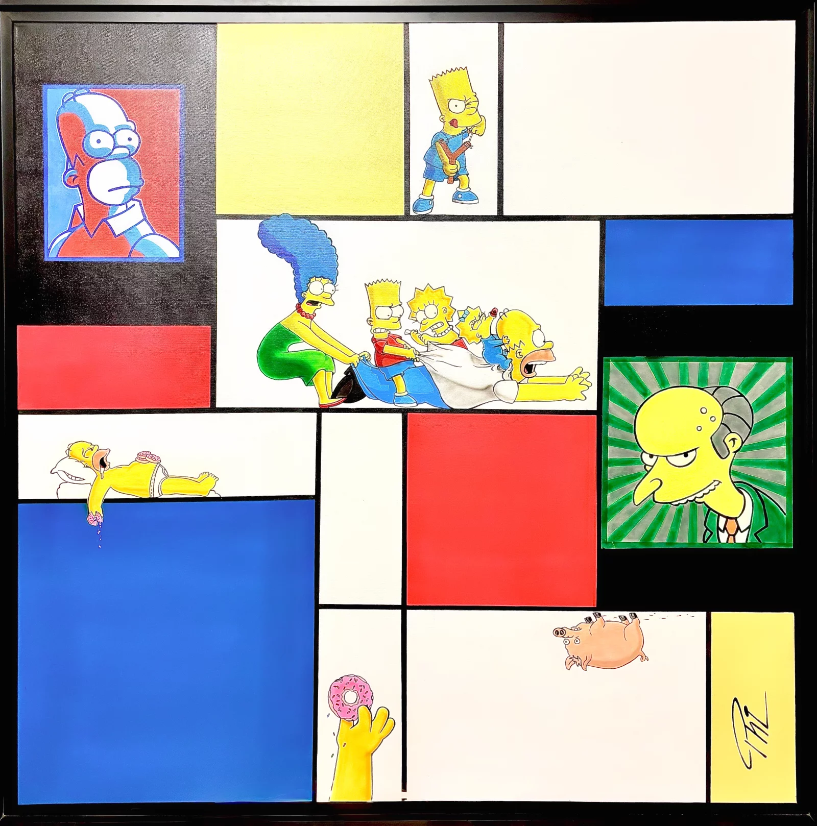 Mondrian – The Simpsons
